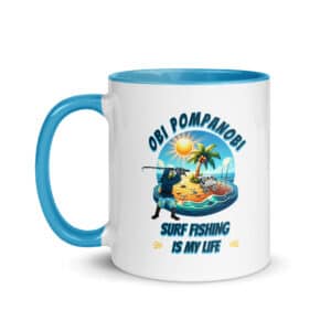 Obi Pompanobi Obi surf casting from island blue color inside