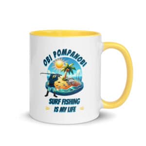 Obi Pompanobi Fishing fun ib the sun Yellow color inside
