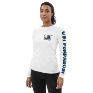 Woman's Rash Guard Obi Surf Casting Design