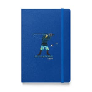 Hardcover Bound Notebook | OPF "Obi Surf Casting" Blue Color