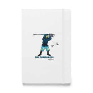 Hardcover Bound Notebook | OPF "Obi Surf Casting" White Color