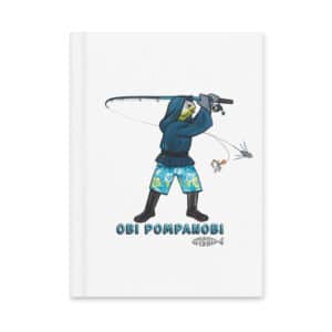 Hardcover White Journal Obi Surf Casting Design