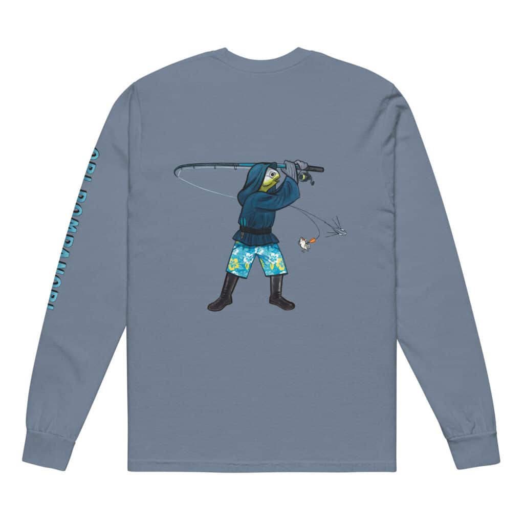 Obi Pompanobi T-shirt Blue Jean color