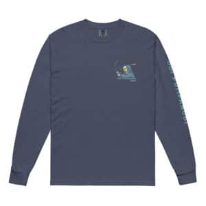 Obi Pompanobi Beach Scene Design Blue Jean Color Navy Blue Color