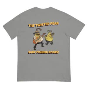 Unisex T-shirt S/S Twisted Pear Design Grey Color