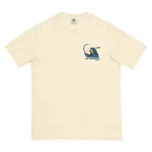 Unisex T-shirt S/S Twisted Pear Design Ivory Color