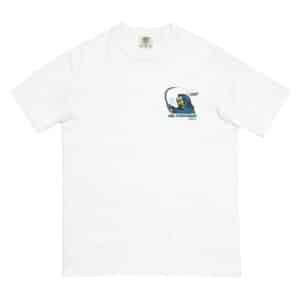 Unisex T-shirt S/S Twisted Pear Design White Color