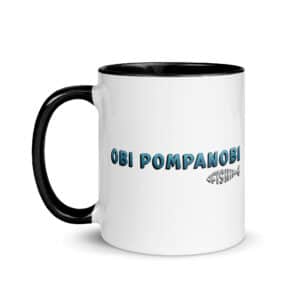 Ceramic Color Mug | OPF "The Twisted Pear" color Black