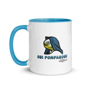 Ceramic Color Mug | Obi Silhoette color Blue