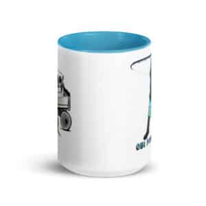 Ceramic Mug with Color Blue | OPF "Obi Surf Casting"