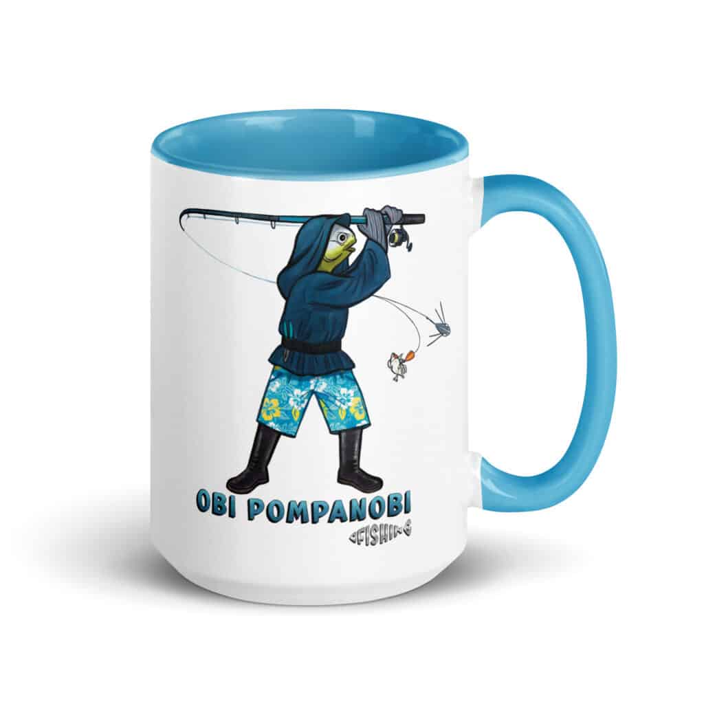 Ceramic Mug with Color Blue | OPF "Obi Surf Casting"