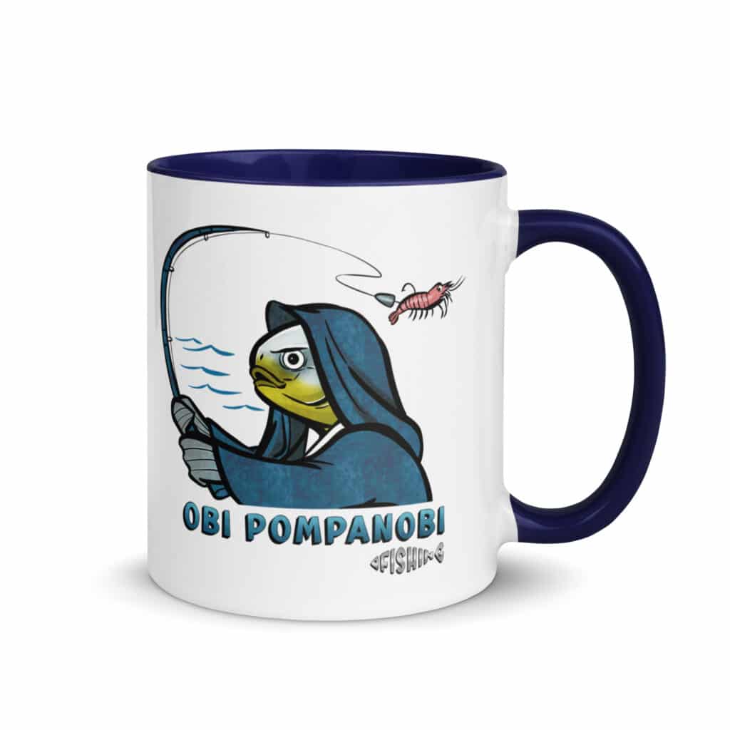 Ceramic Mug with Color | OPF "Obi Logo" Dark Blue