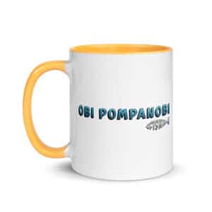 Ceramic Color Mug | OPF "Sputnik Send It!" color Golden Yellow