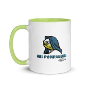 Ceramic Color Mug | Obi silhouette color Green