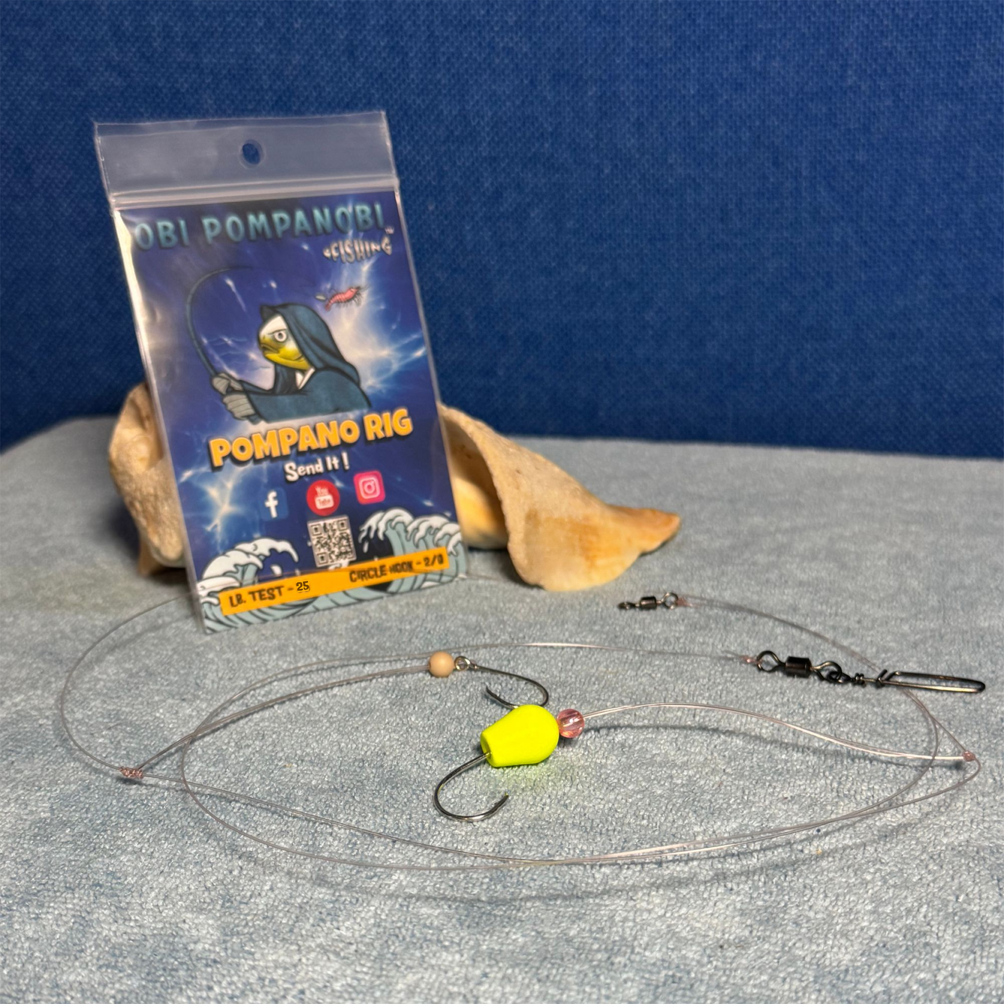 Yellow Float Pompano Rig 25